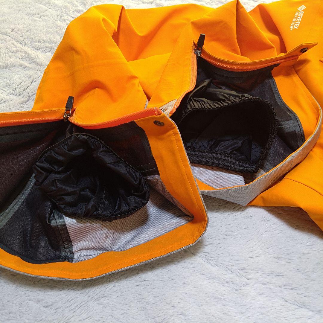 ゴールドウィン スキーパンツ　ゴアテックスインフィニウム　ＧＯＲＥ M オレンジ