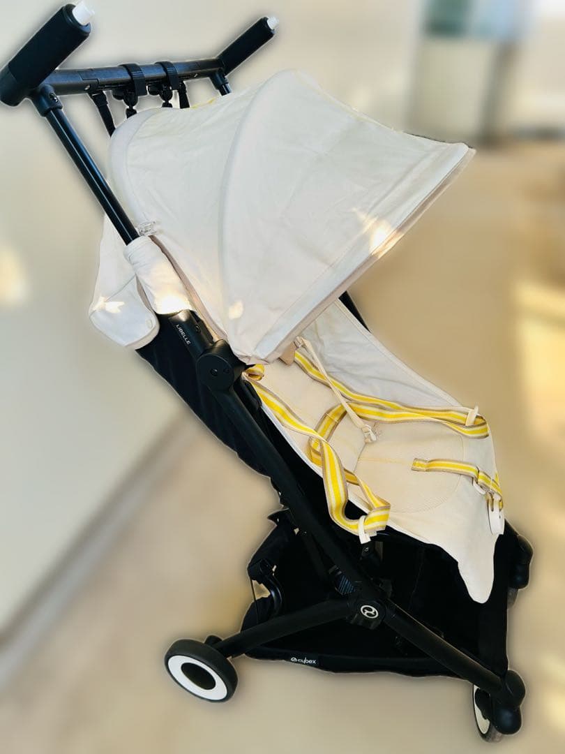 サイベックス リベル ベビーカー シーシェルベージュ バンパー等おまけ付き