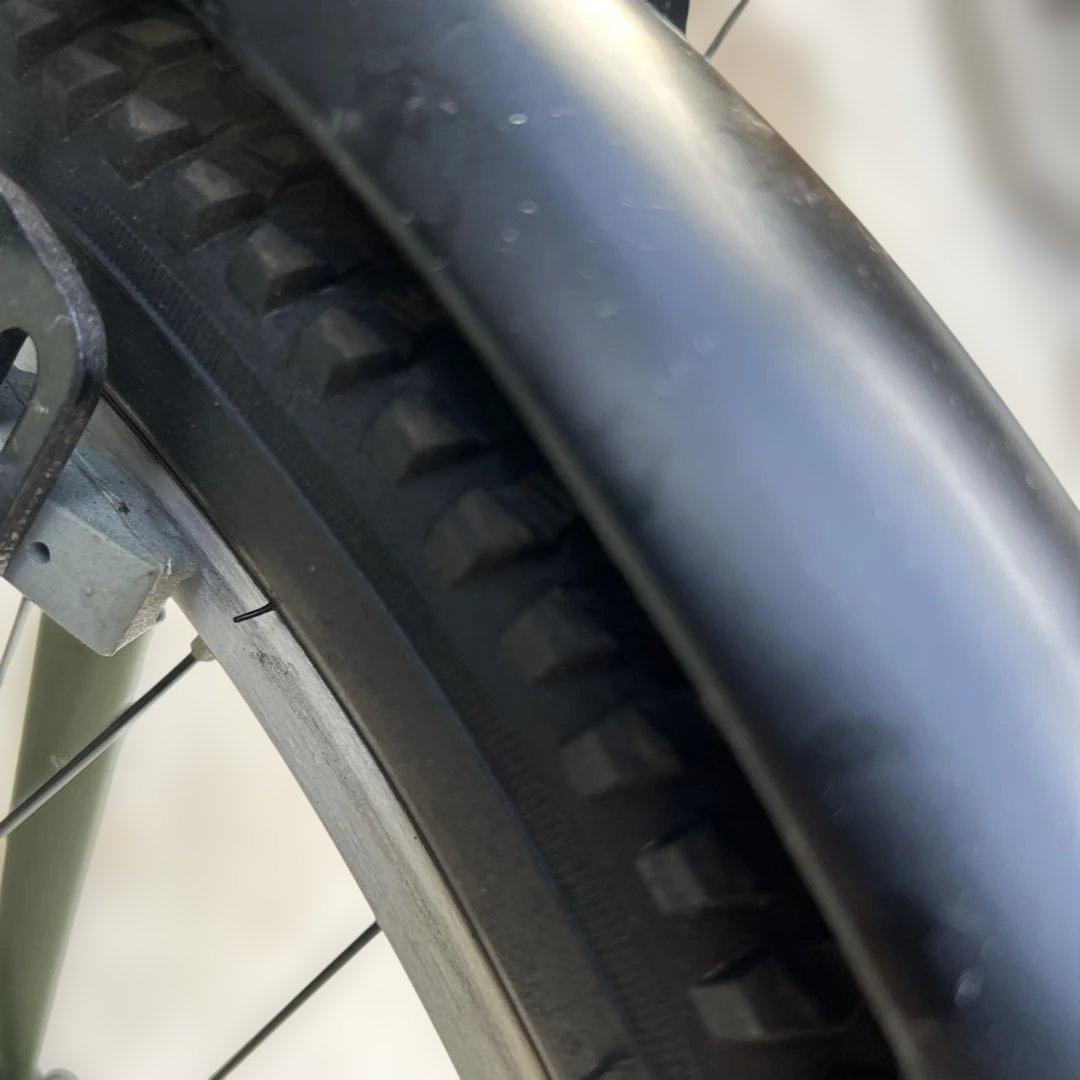 22インチ 子供用自転車 6段変速 LEDダイナモライト