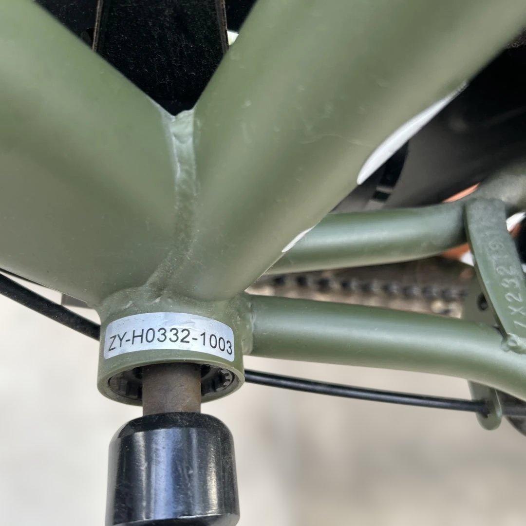 22インチ 子供用自転車 6段変速 LEDダイナモライト