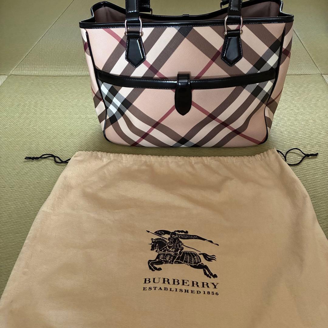 BURBERRY バーバリー ノバチェック トートバッグ