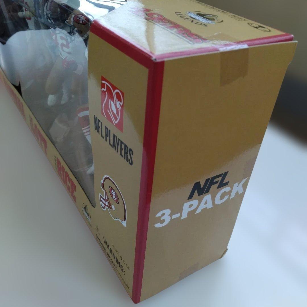 チ*マ様 (限定品/未開封品)マクファーレンNFL 3-Pack/49ers フ