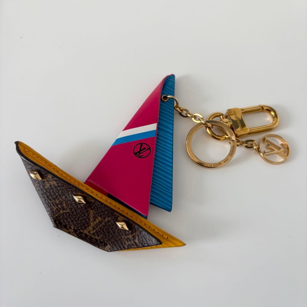 【希少】 ルイヴィトン キーリング スタッズ ヨット マリン