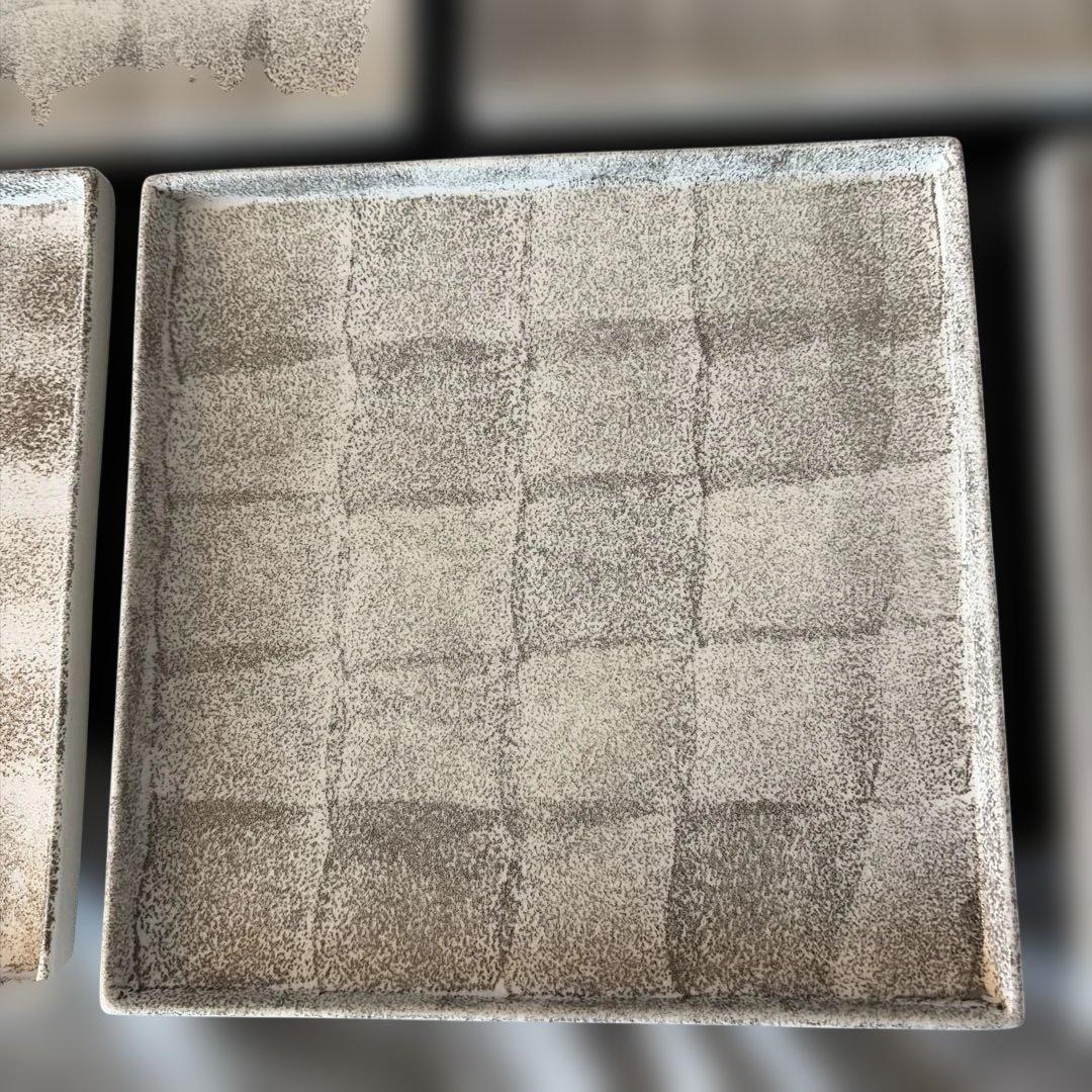 【有田焼】銀色銘々皿　5枚セット