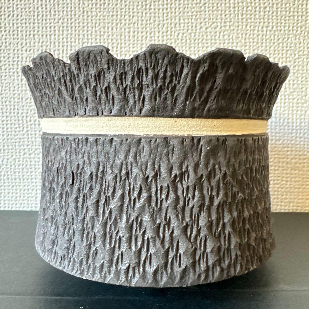 新品　GOUJIN BOTANIZE 豪人窯 ボタナイズ 植木鉢 陶器　伊勢丹