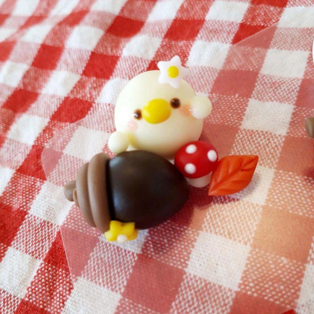 秋♪どんぐり♡ひよこ