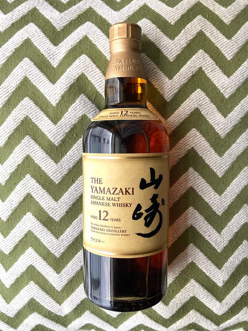 サントリー山崎12年 シングルモルトウイスキー700ml
