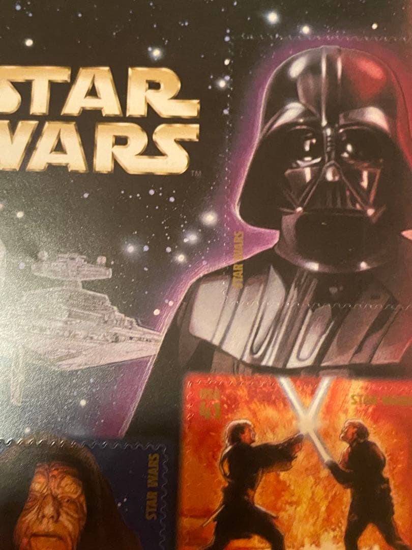 （未使用）スターウォーズ　アメリカ用　切手