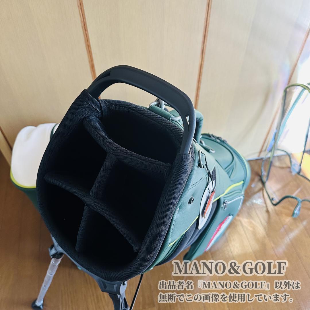 新作 マルボンゴルフ キャディバッグ Malbon Golf バック 緑色