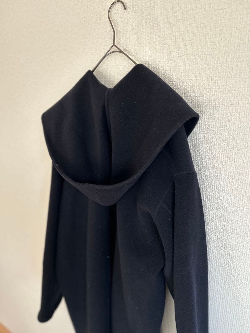 ✨Spick&Span ✨ダブルモッサ リバー フーディーコート　カシミヤ混