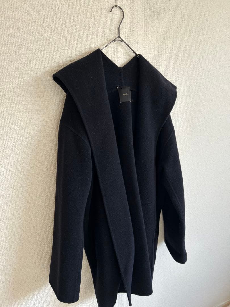 ✨Spick&Span ✨ダブルモッサ リバー フーディーコート　カシミヤ混
