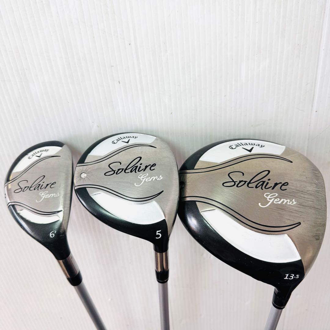 【美品】Callaway Solaire Gems レディース　ゴルフ セット