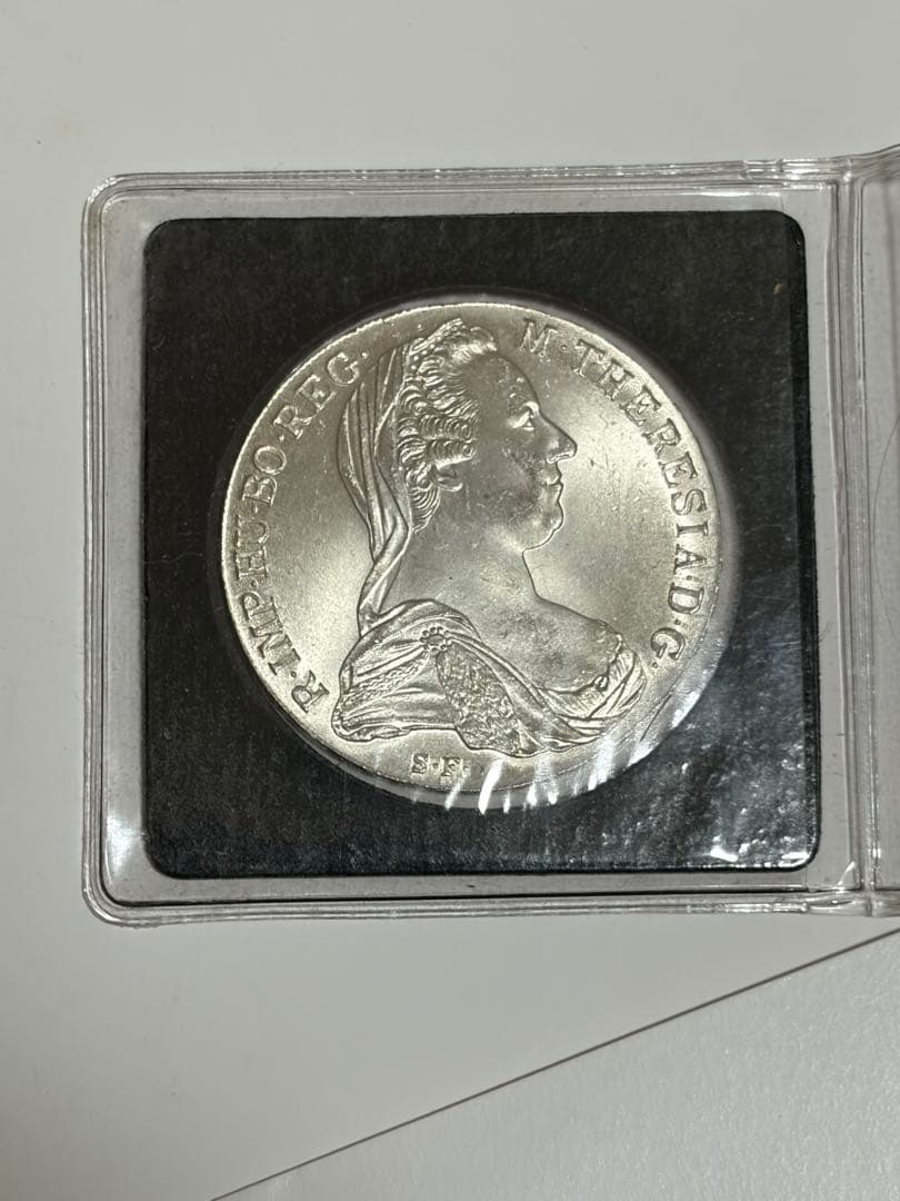 マリアテレジア　銀貨 旧貨幣　シルバー　ターラー ターレル銀貨　1780