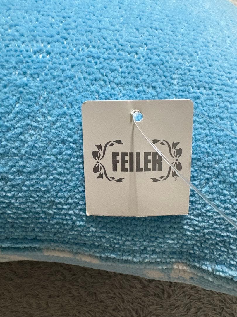 FEILER マナマナクッション 水色
