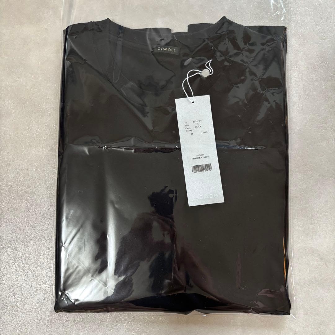 COMOLI 25SS コットンジャージーノースリーブ サイズ3