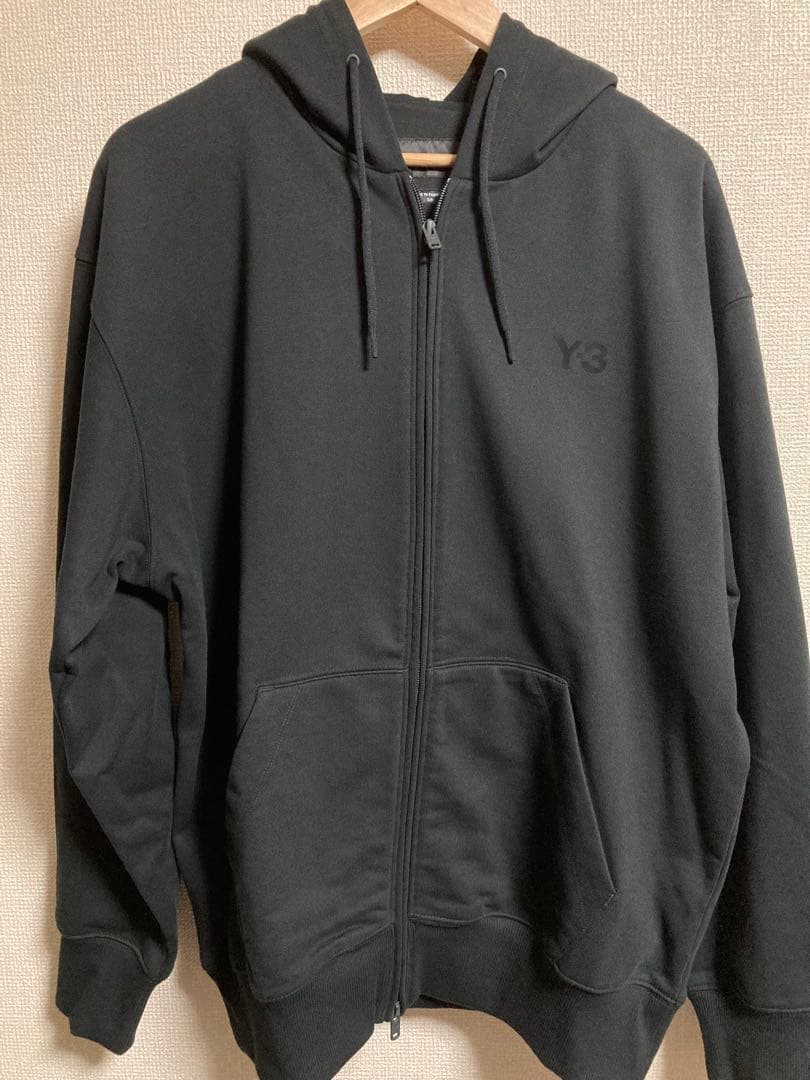 【まる】y-3 オーバーサイズ パーカー ブラック