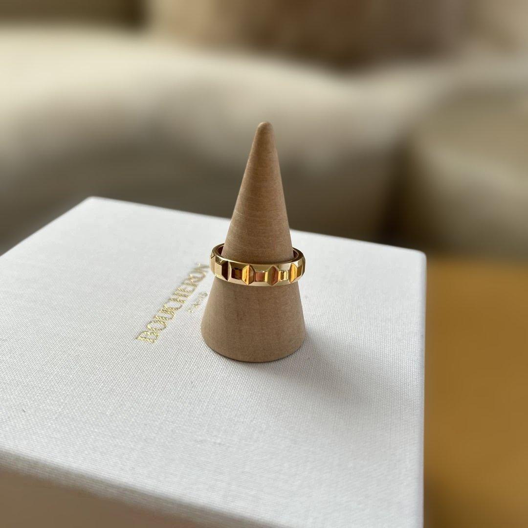 ☆BOUCHERON キャトルクルドパリ　ラージ #56 YG