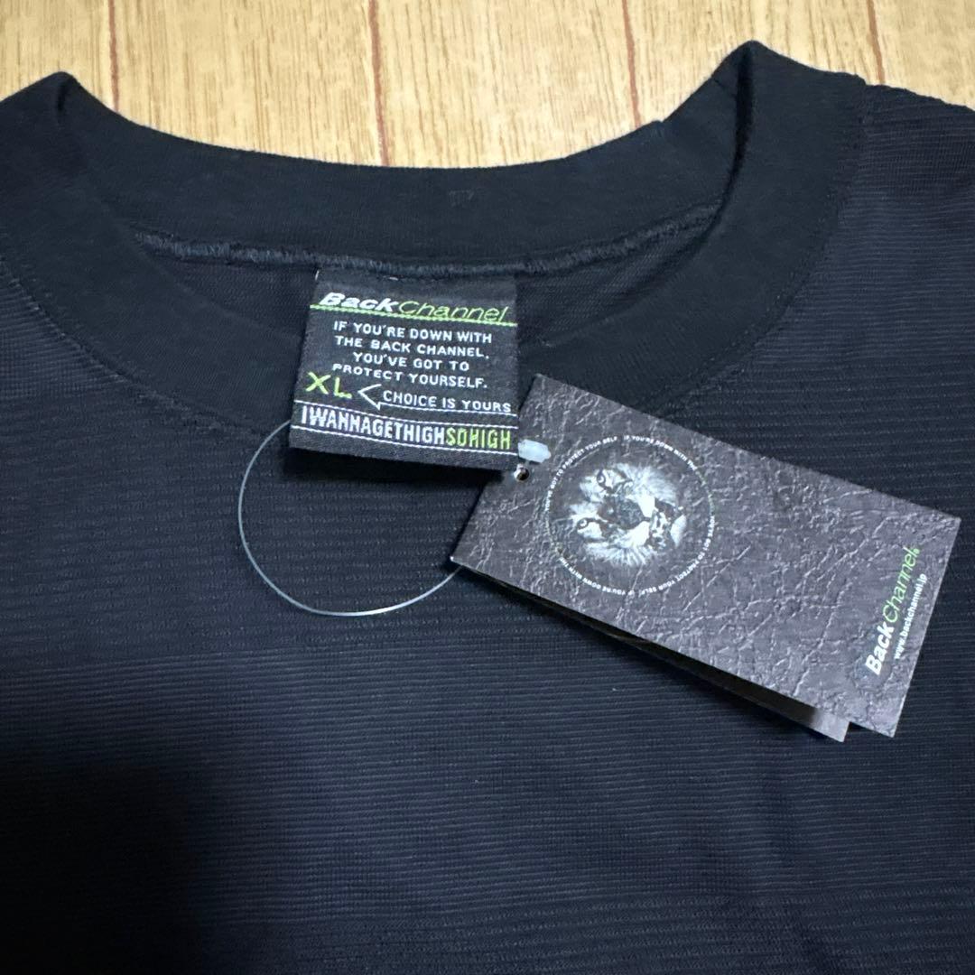 BackChannel COOLMAX CREW SWEATブラック