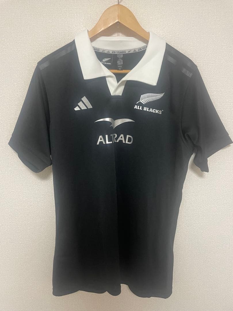 アディダス　オールブラックス　ホームジャージ　XL