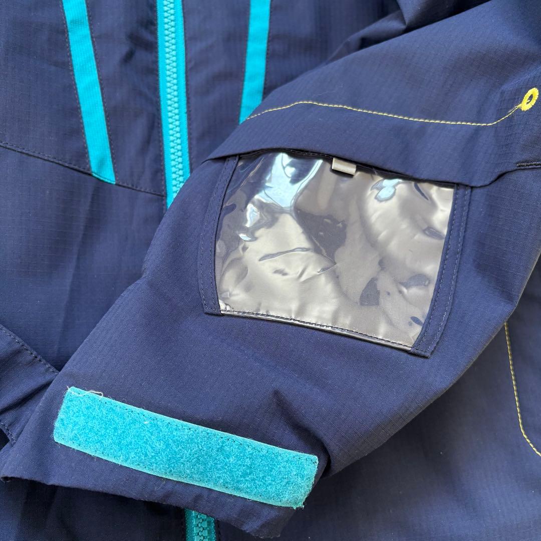 デサント　スキーウェア上下セット160cm ネイビー イエロー