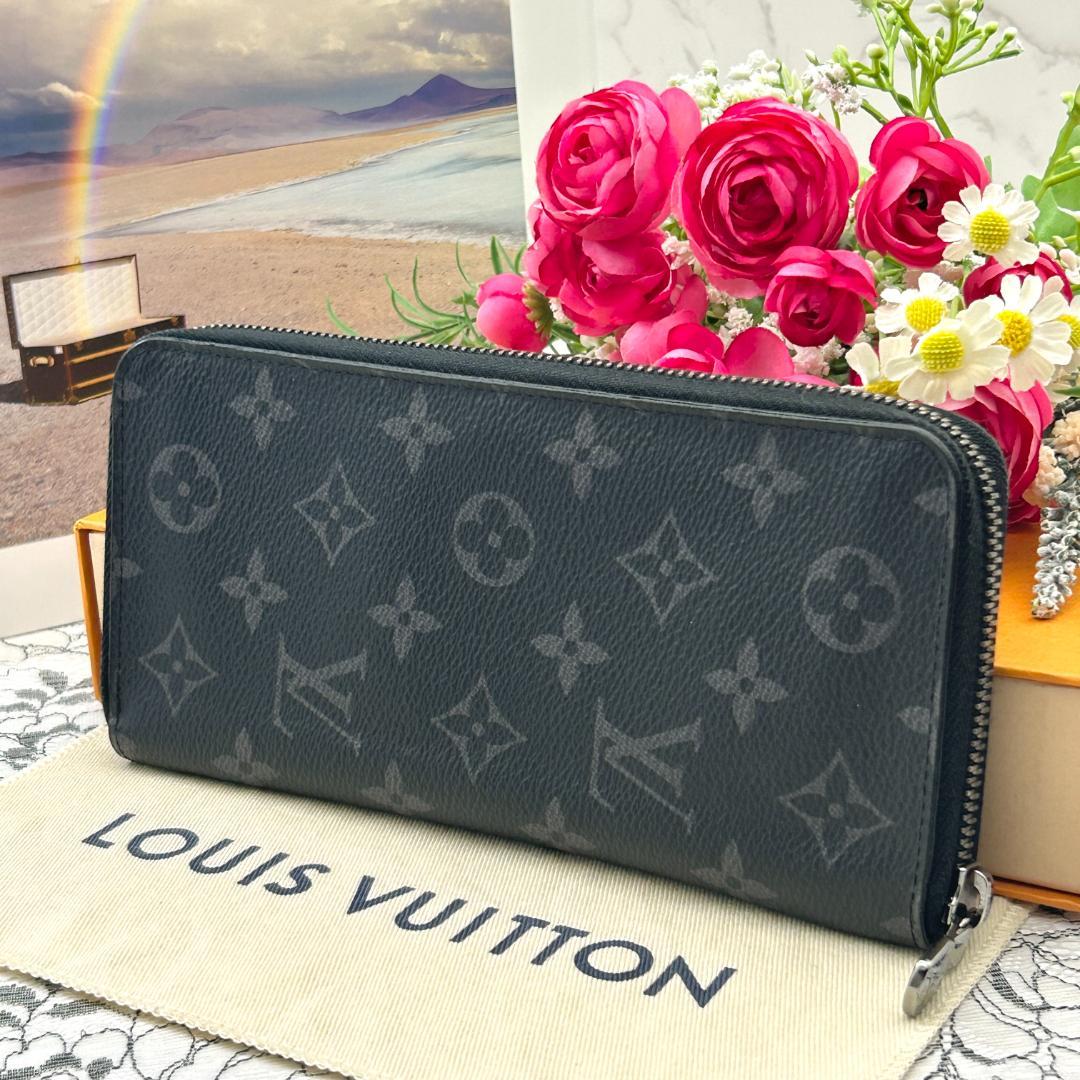 ★極美品★　ルイヴィトン　エクリプス　ジッピーウォレット　ヴェルティカル　長財布