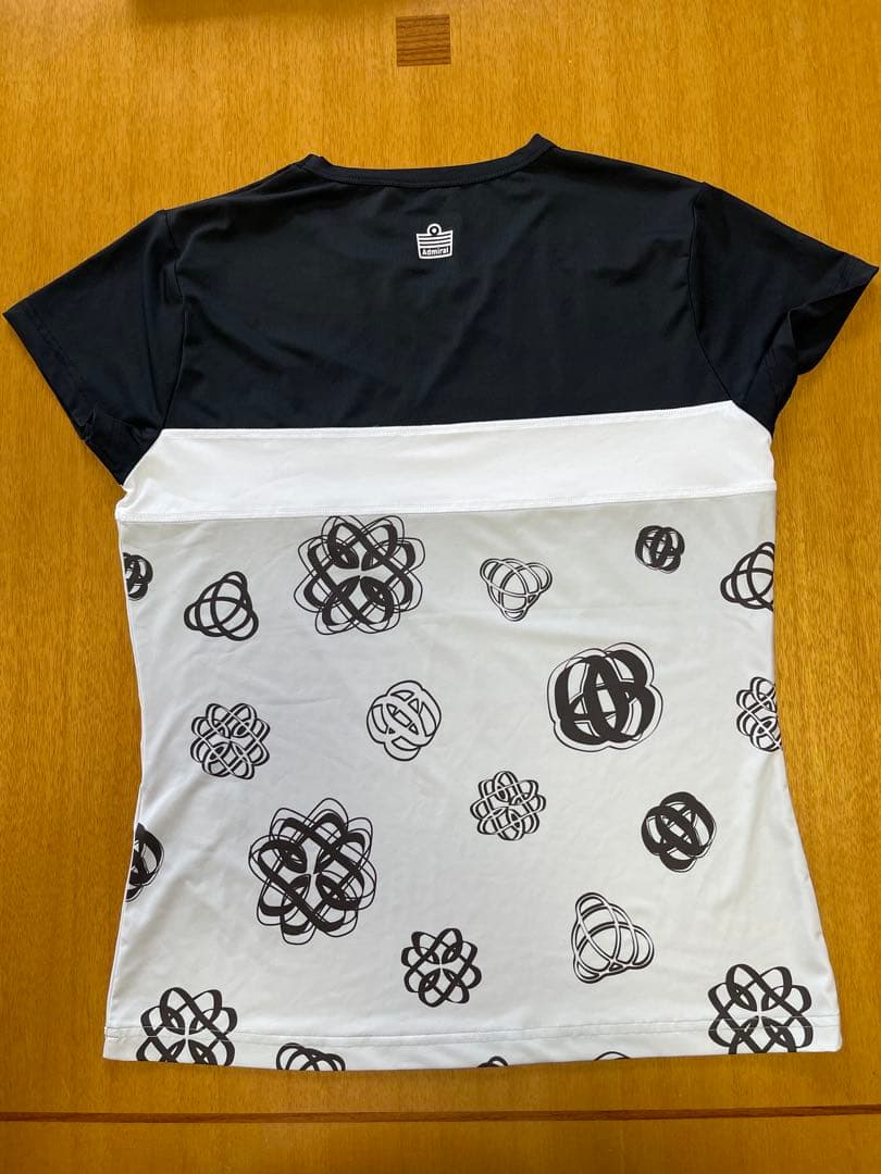 Admiral テニスウェアセット Lグレー、黒