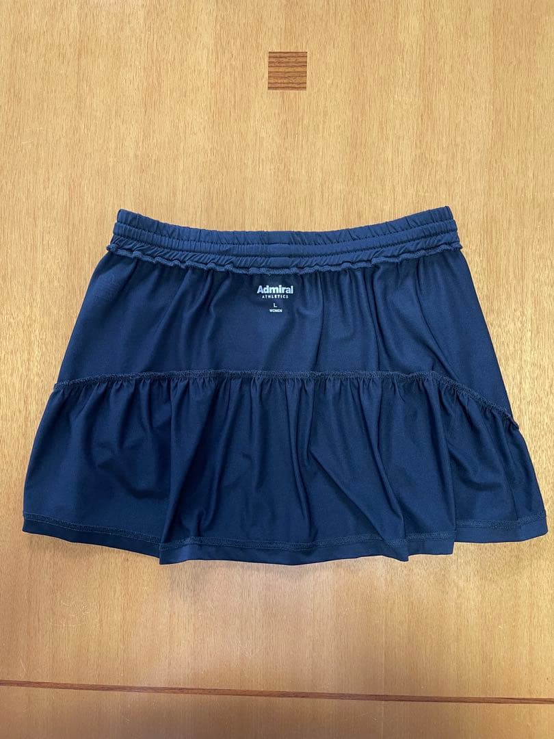 Admiral テニスウェアセット Lグレー、黒