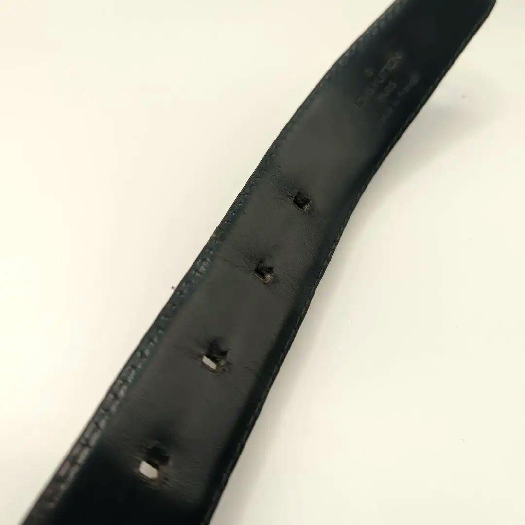 Louis Vuitton エピ ブラック ベルト ゴールド 即日発送