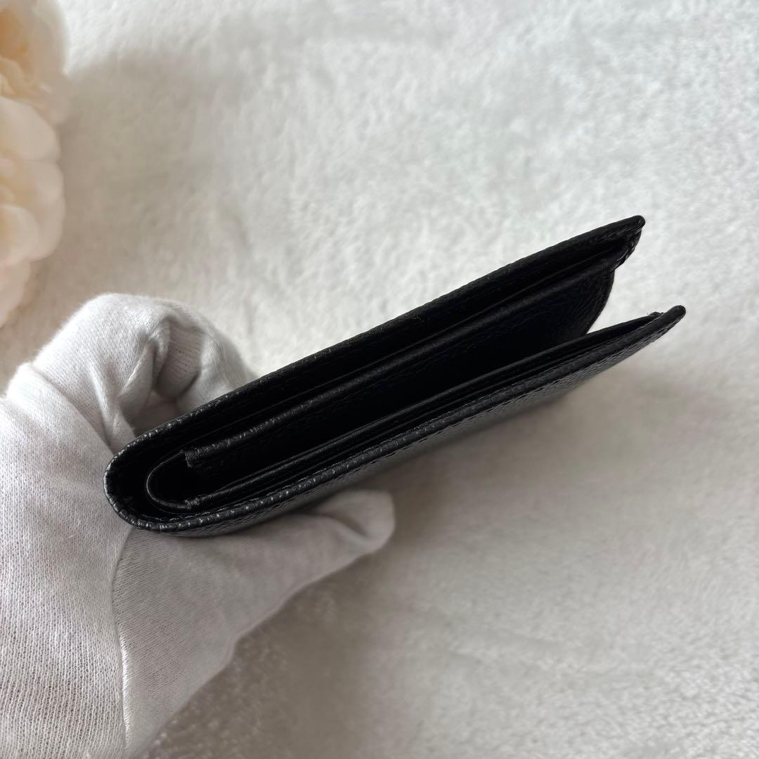 POLO RALPH LAUREN ポロラルフローレン 二つ折り財布 ブラック