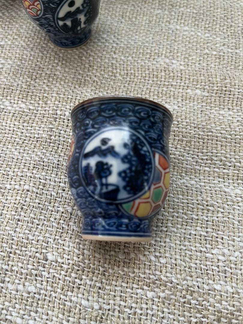 初代　山本壹楽　壹楽窯　酒器セット　京焼　清水焼 美品