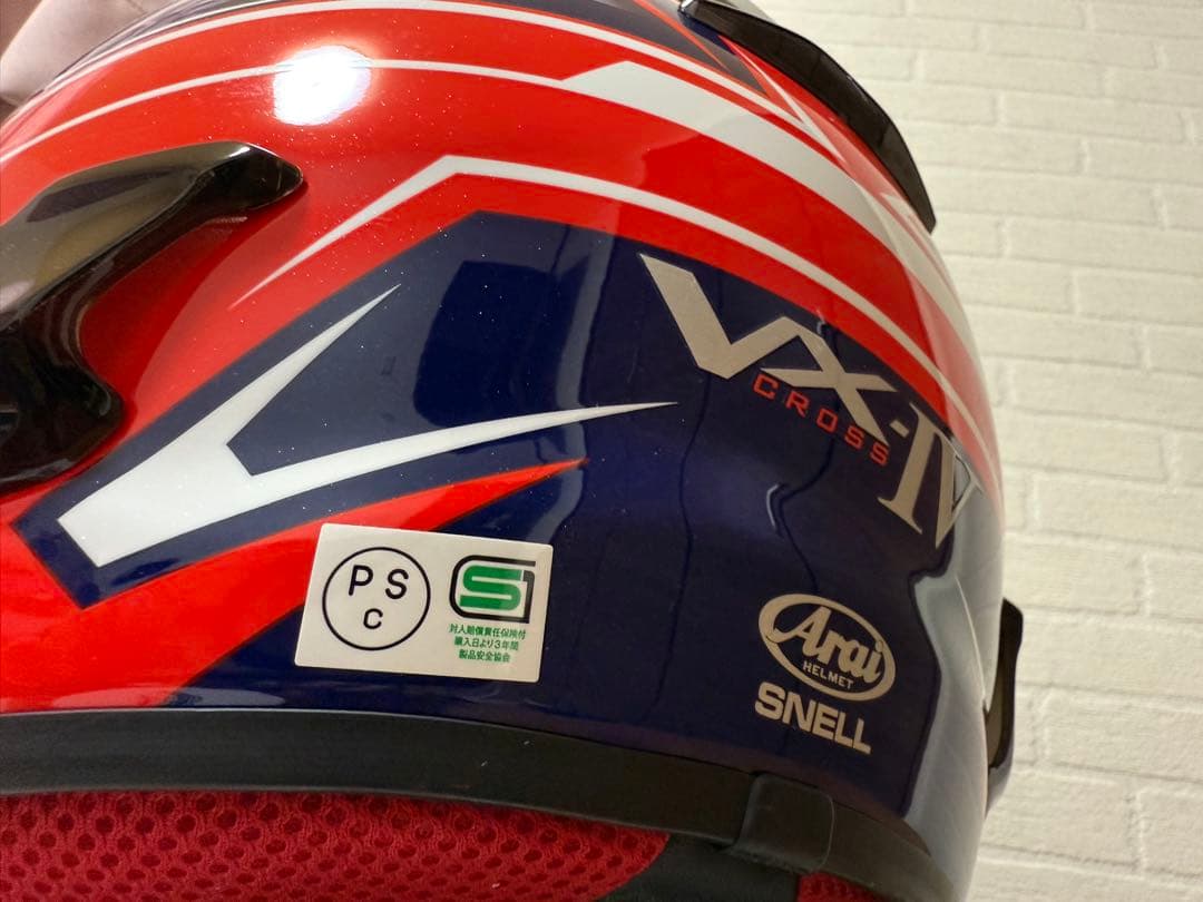 【状態良好】Arai Vクロス4 SLY