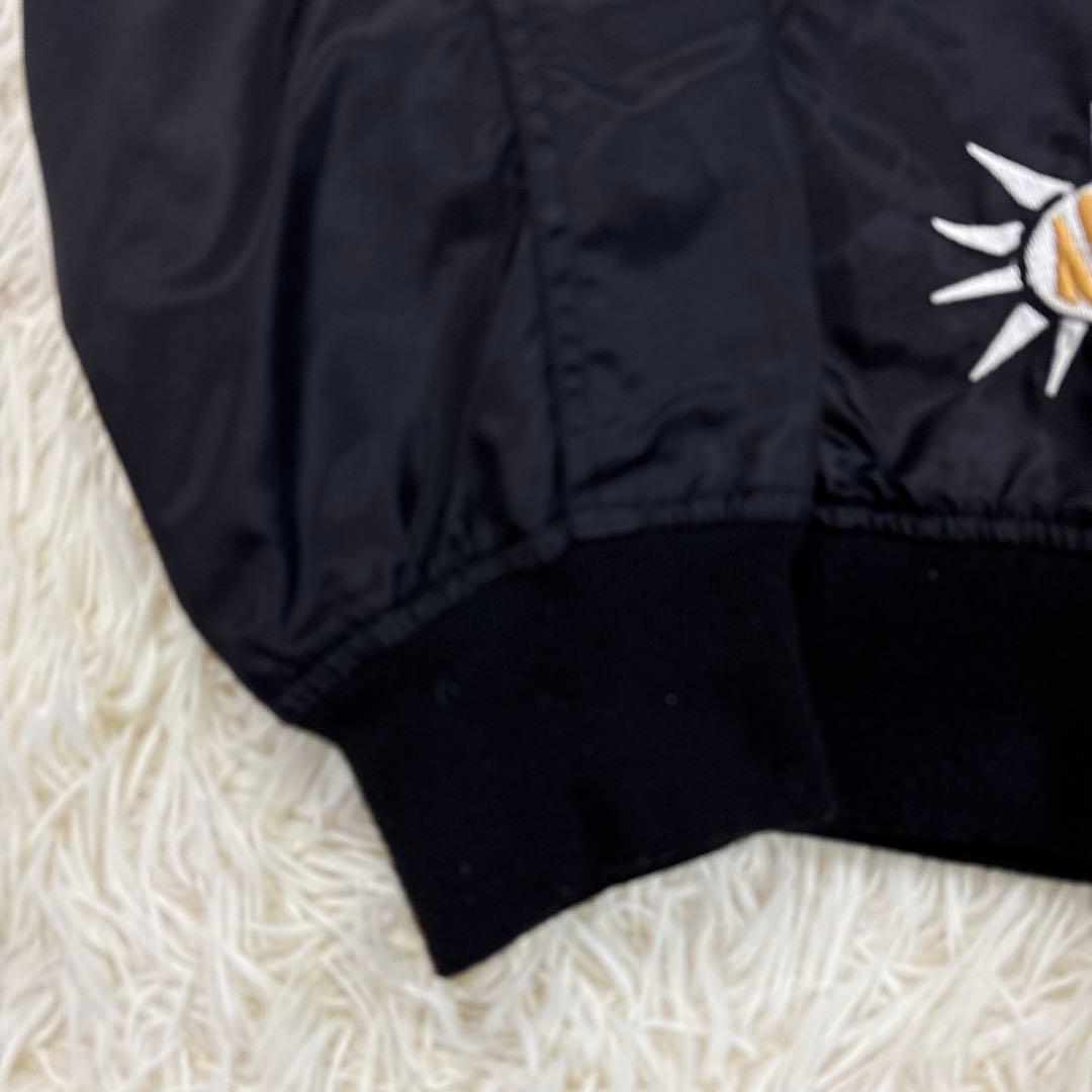 FLYING TIGERS フライングタイガー刺繍 フライトジャケットＬ黒