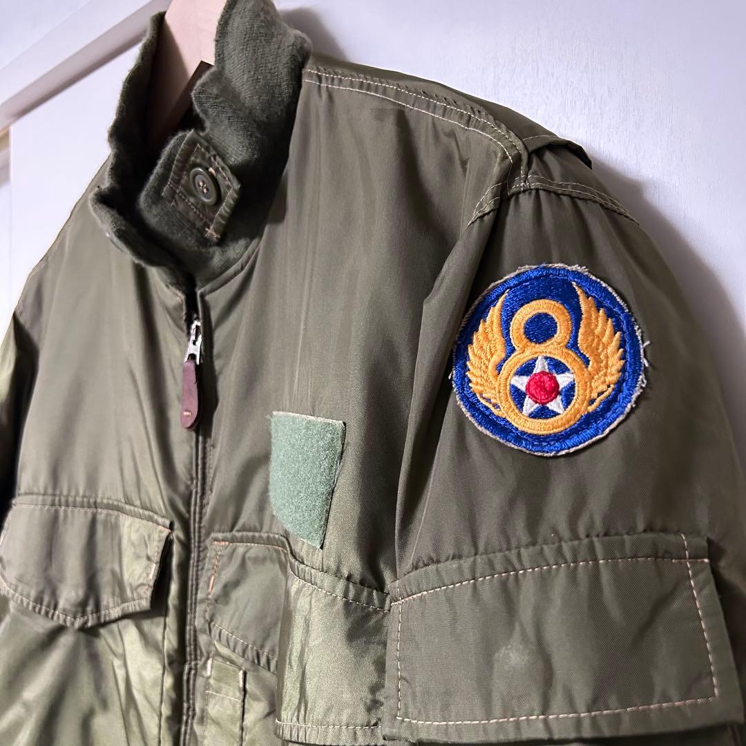 90s AVIREX G-8 USA製 米軍WEP ビンテージワッペン付き