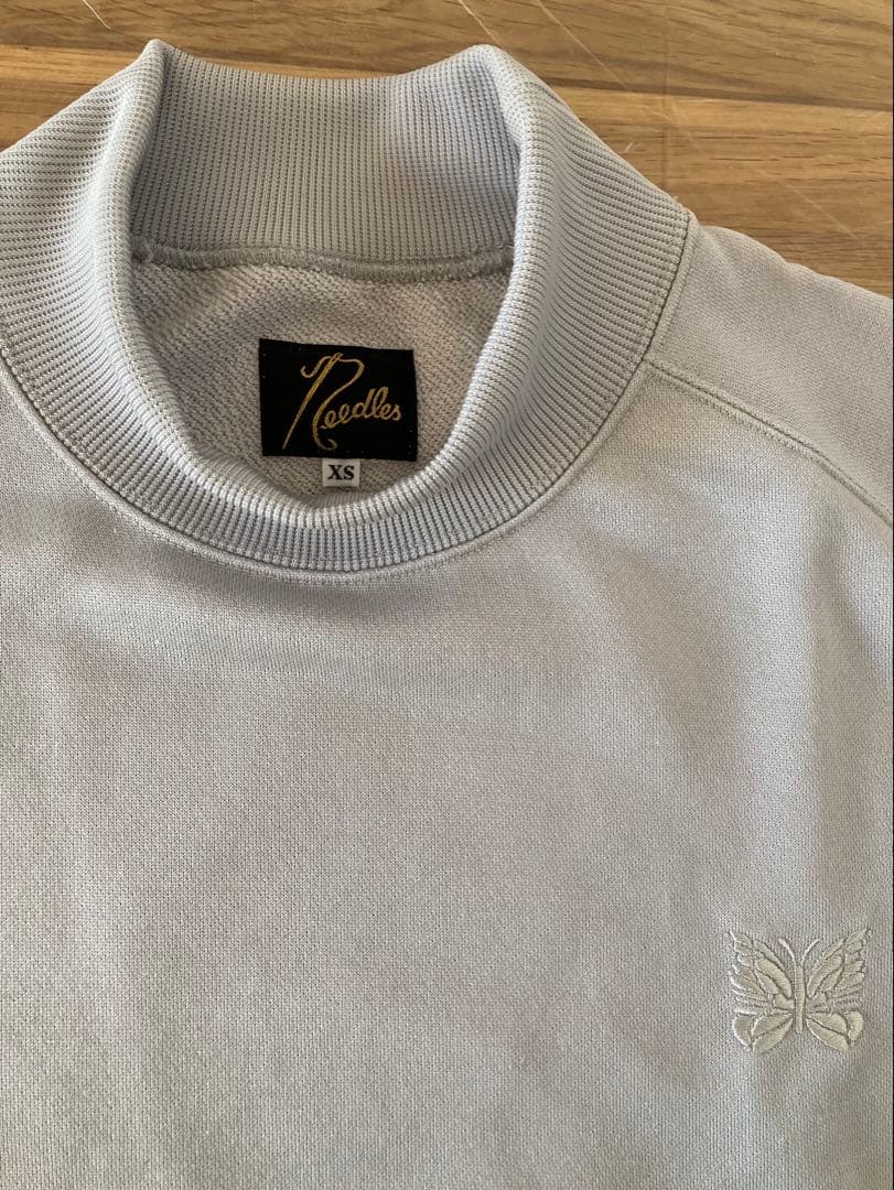 Needles Bright Jerseyブライトジャージー モックネック XS