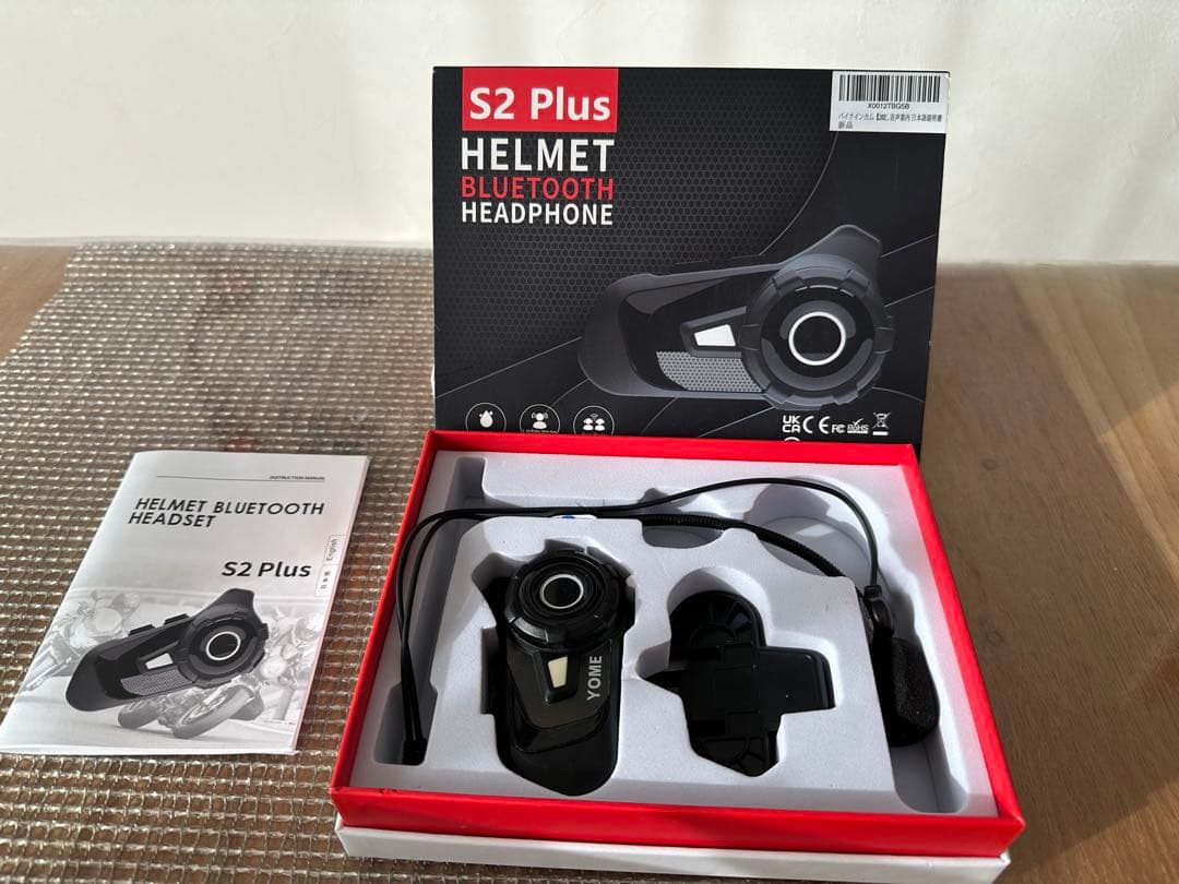 SHOEI 〈GT AIRⅡ〉フルフェイスヘルメット＋バイクインカム付き