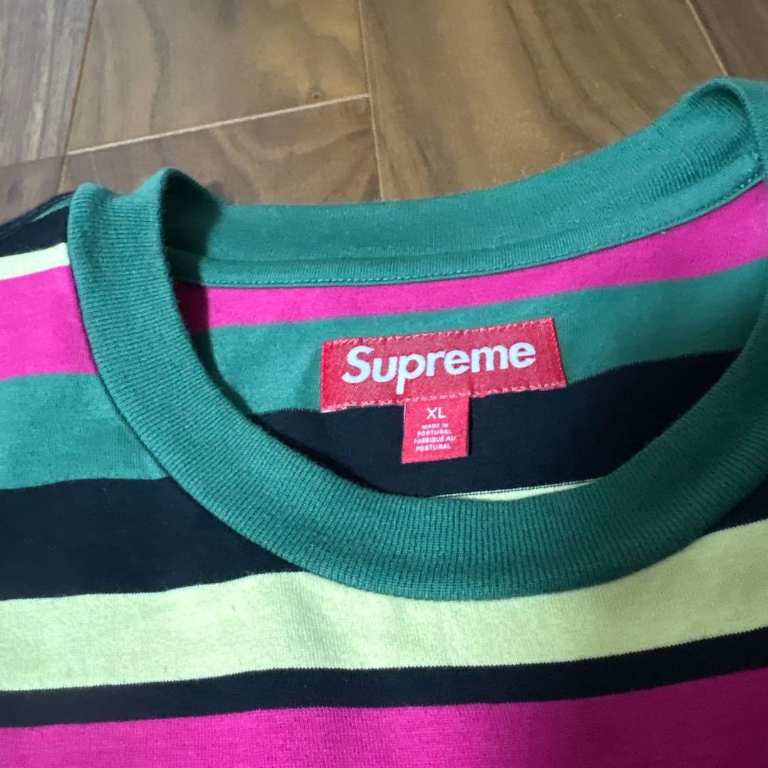 トップス supreme Intarsia S/S Top box logo tee