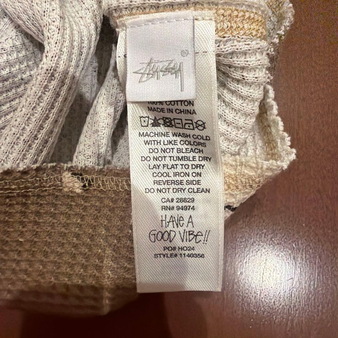 山*雛様 stussy thermal 迷彩　XL