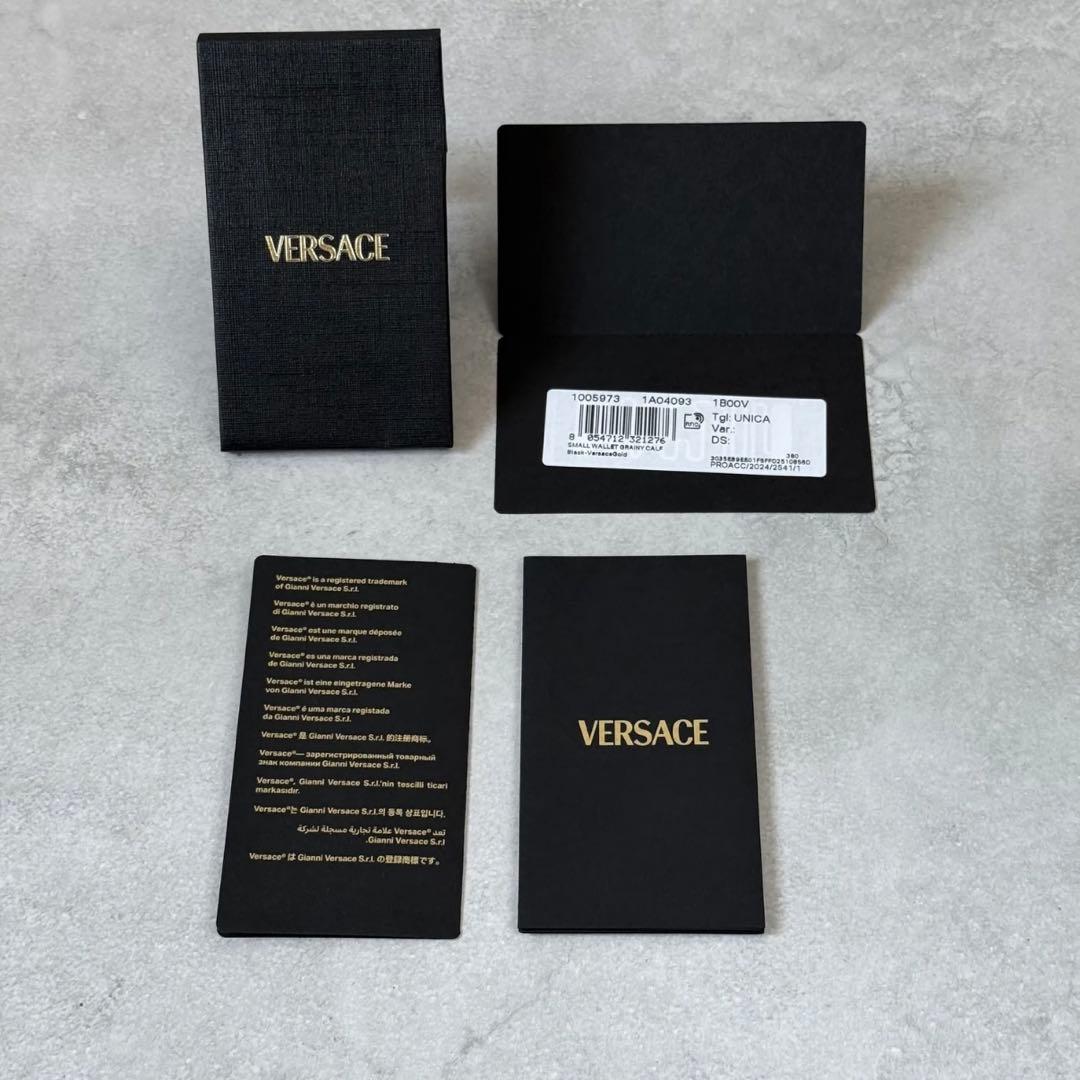 VERSACE ヴェルサーチ カードケースウォレット ミニ財布