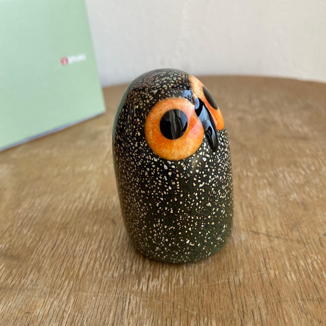 イッタラ　ふくろう　 リトルバーンオウル　ブラウン　scope バード　ひな