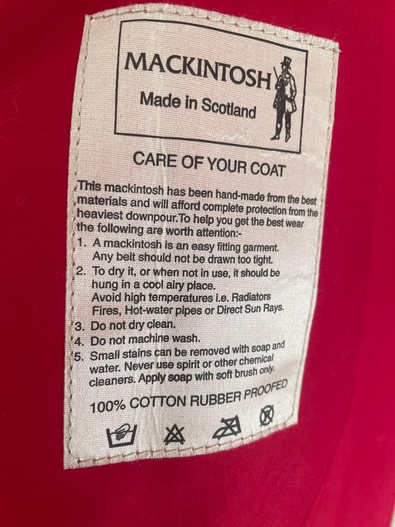 マッキントッシュトレンチコート38