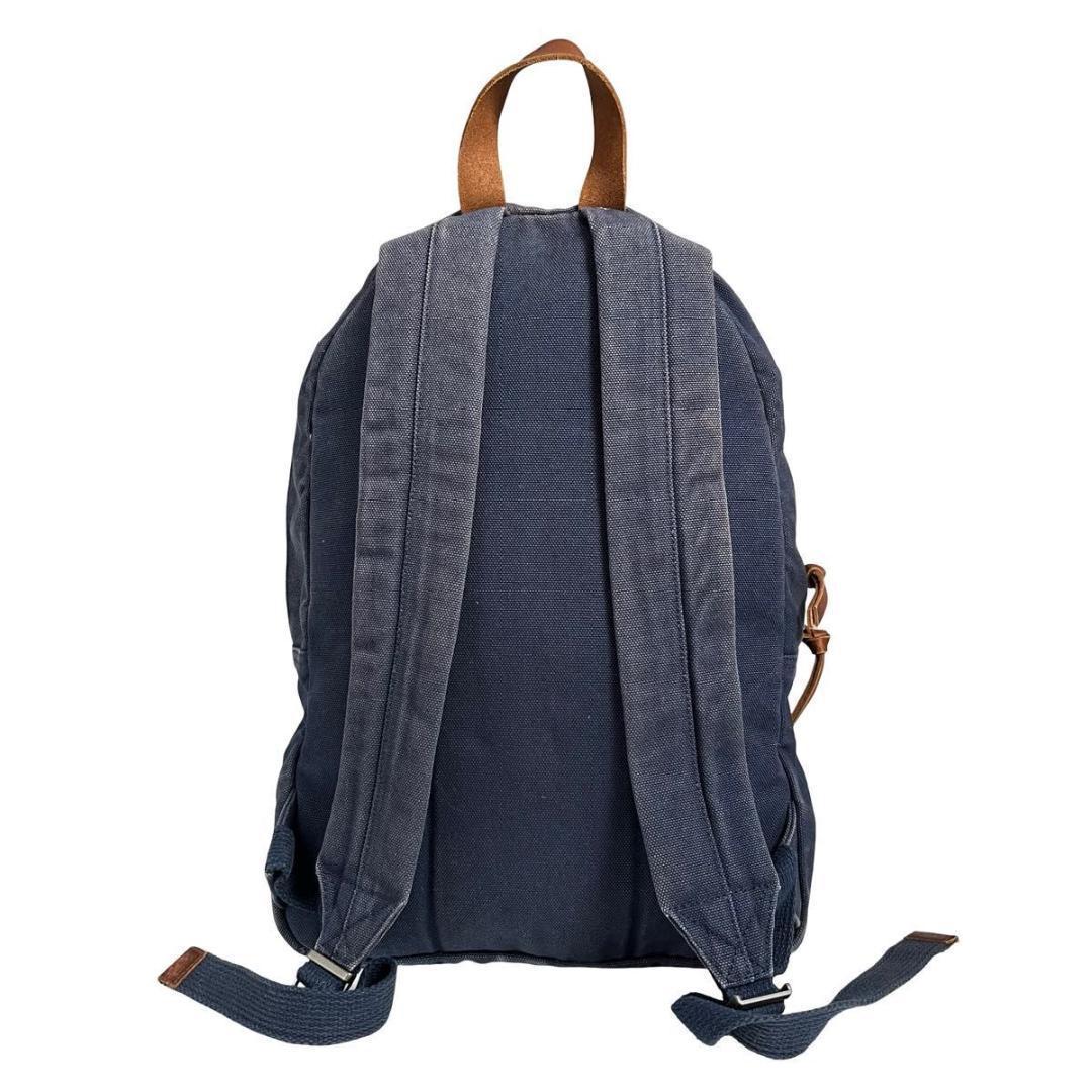 良品 ポロラルフローレン リュック バックパック ポロベア キャンバス ネイビー