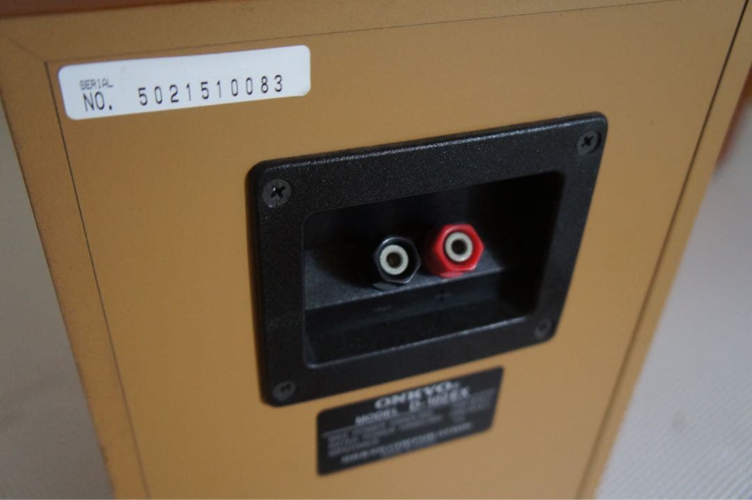 ONKYO D-102EX ブックシェルフスピーカー ペア　動作良好