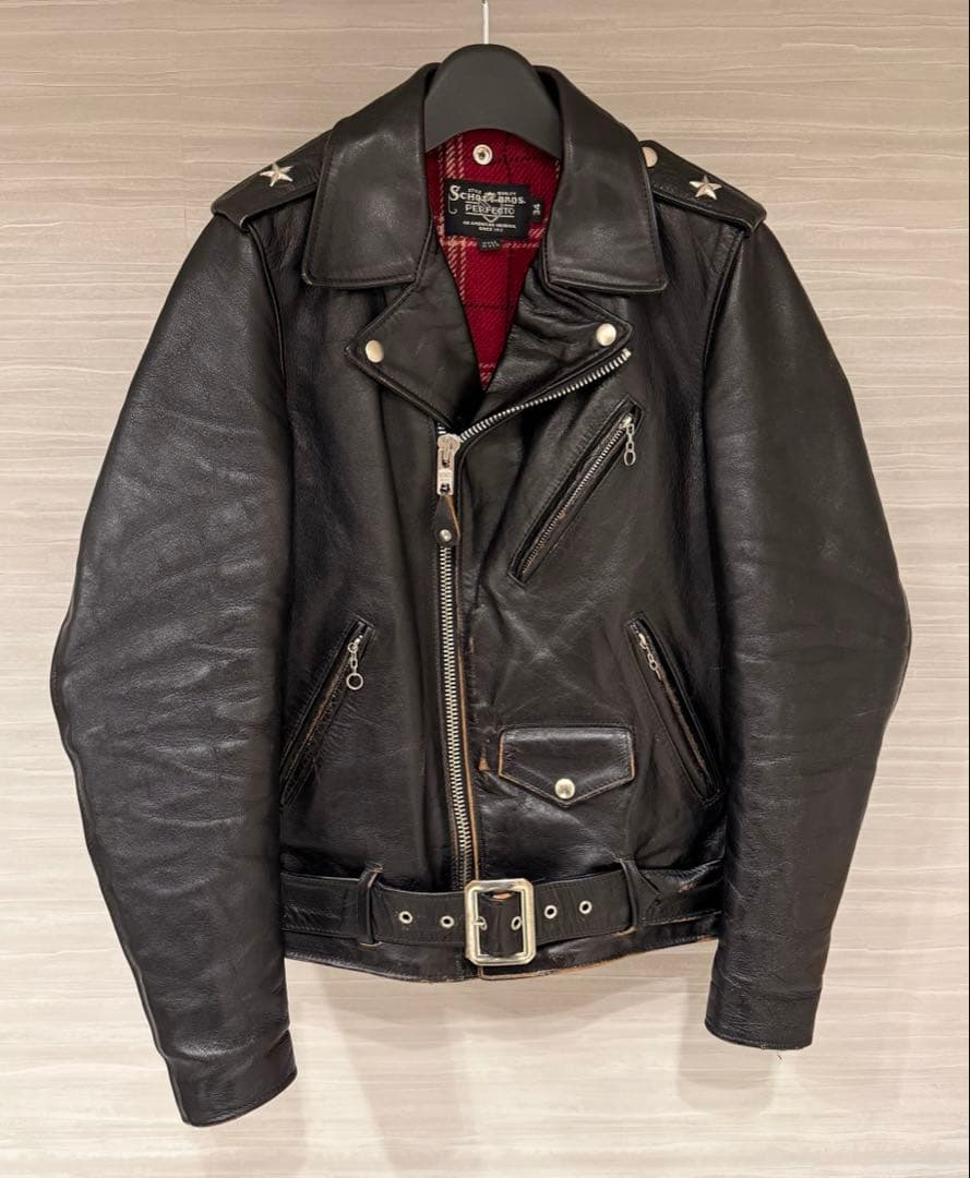 【廃盤】Schott 613SJH size34 スペシャル ホースハイド