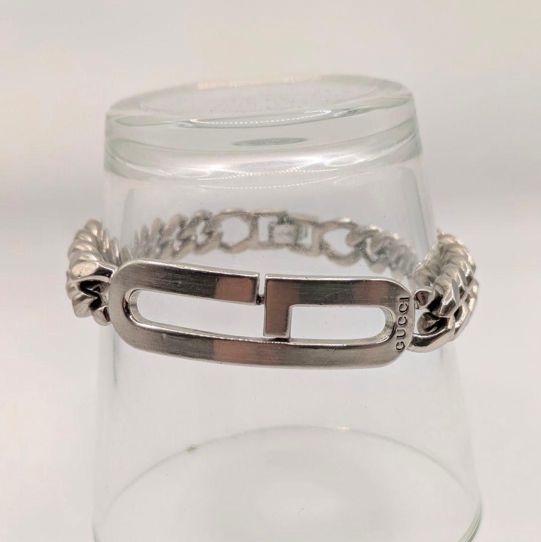 GUCCI グッチ インターロッキング 喜平調ブレスレット 箱付