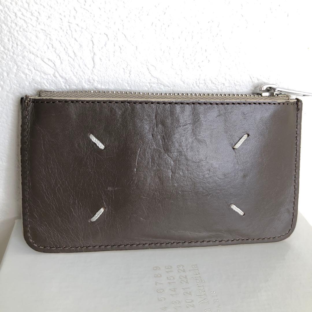 メゾンマルジェラ　カードケース　ケース　パスケース　ミニ財布　レザー財布