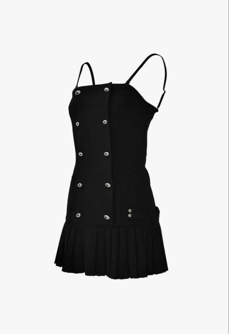 theredthread S oval pleats dress 最終値下げ