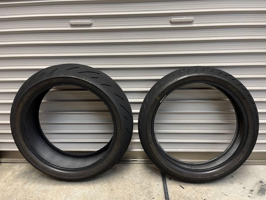美品800km走行ブリヂストS22 190/50ZR17 120/70ZR 2本