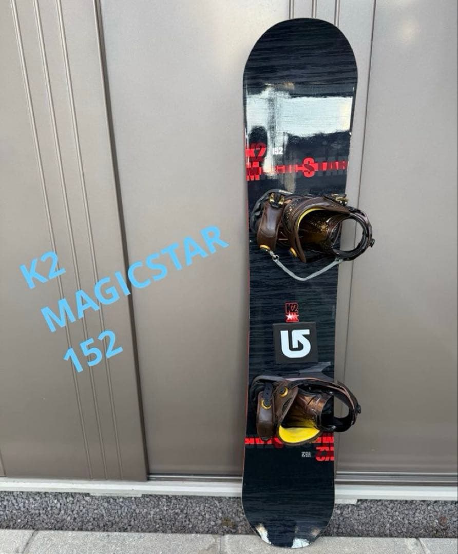 K2 MAGICSTAR 152 × kissmarkビンディング付