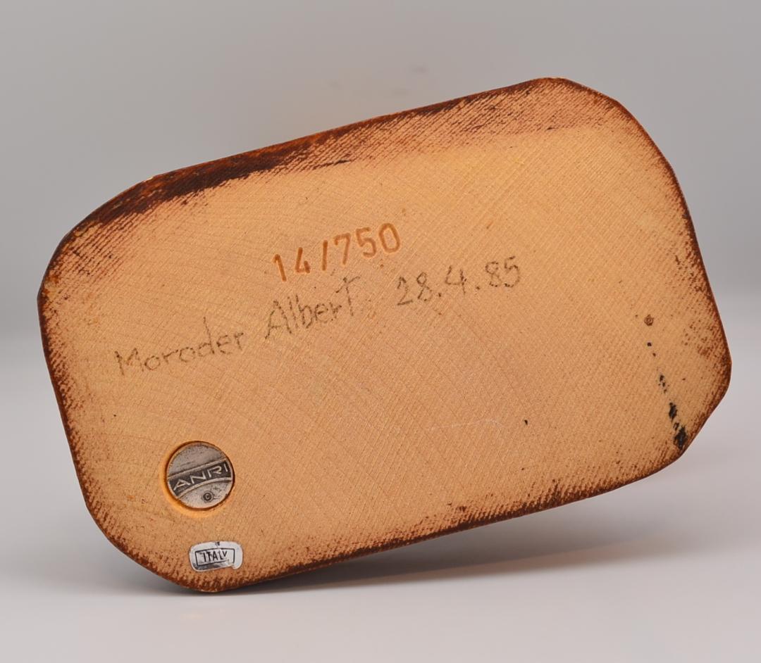 ファーストキッス　アンリ　ANRI　サラケイ　木彫り人形　イタリア　20ｃｍ