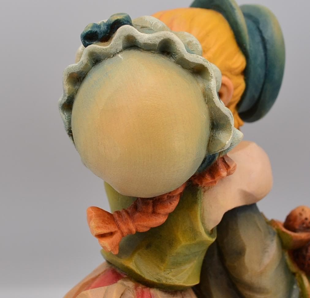 ファーストキッス　アンリ　ANRI　サラケイ　木彫り人形　イタリア　20ｃｍ